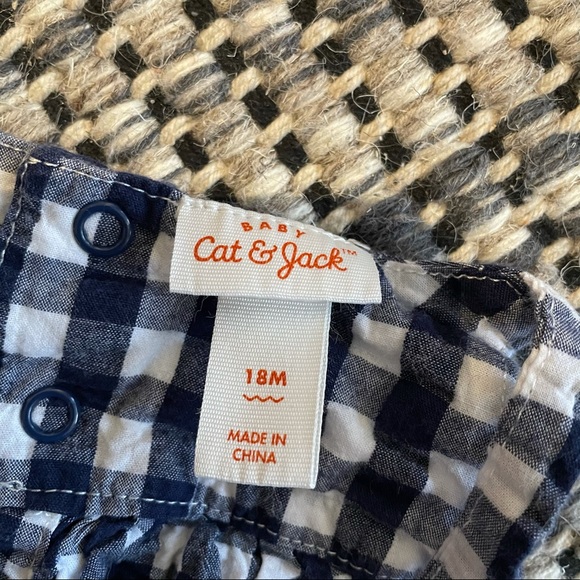 Checkered Summer Romper - Picture 2 of 5